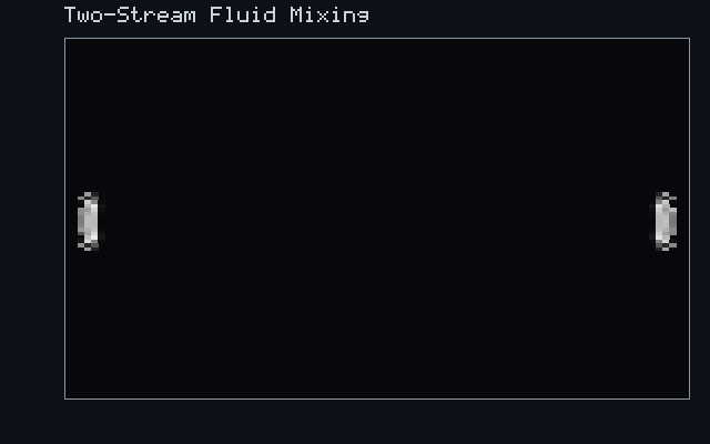 Two-Stream Fluid Mixing