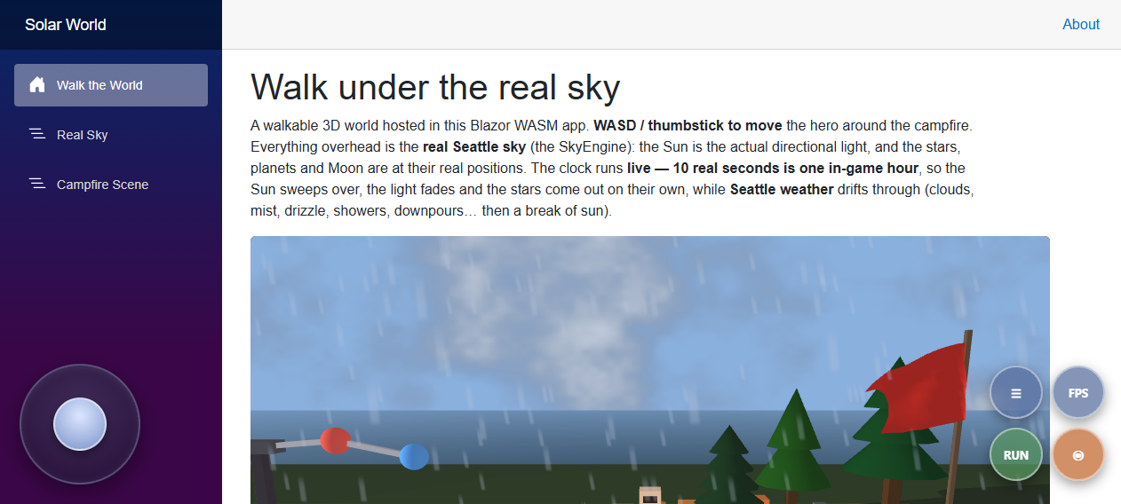 SolarWorld — Real Sun & Sky