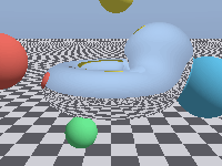 Raymarch torus blob