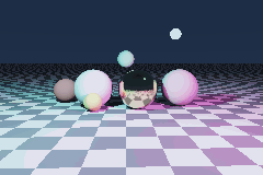 Whitted orbit, cool neon
