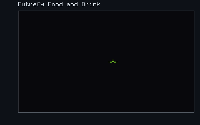 Putrefy Food and Drink - Diffusing miasma animation