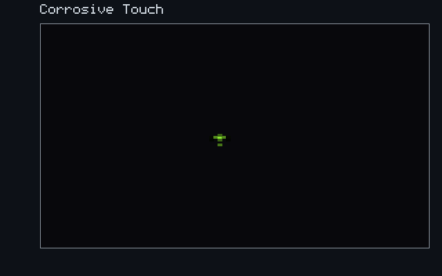 Corrosive Touch - Corrosive diffusion animation