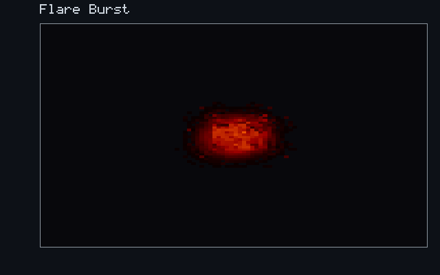Flare Burst - Radial blast wave animation
