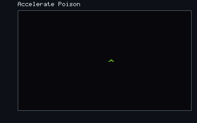 Accelerate Poison - Diffusing miasma animation