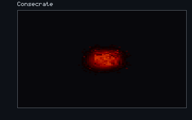 Consecrate - Radial blast wave animation