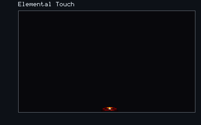 Elemental Touch - Combustion field animation