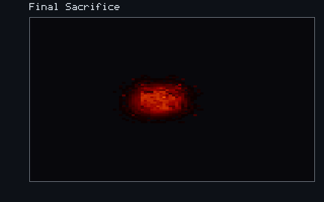 Final Sacrifice - Radial blast wave animation