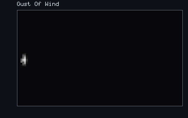 Gust Of Wind - Advected air jet animation