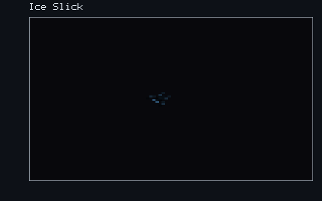 Ice Slick - Cold-vapour front animation