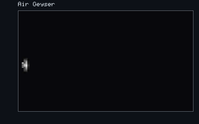 Air Geyser - Advected air jet animation