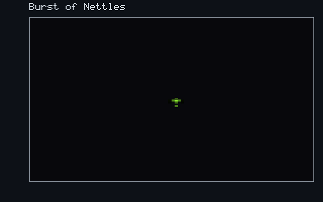 Burst of Nettles - Corrosive diffusion animation
