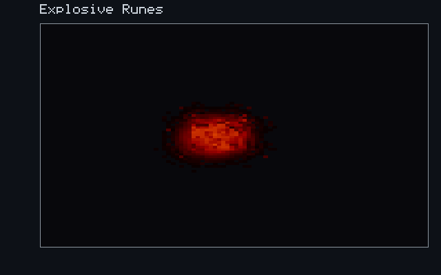 Explosive Runes - Radial blast wave animation