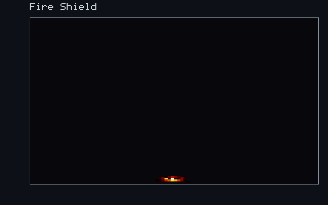 Fire Shield - Combustion field animation