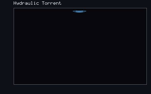 Hydraulic Torrent - Gravity flow animation