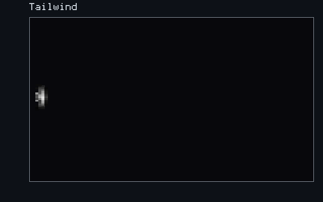 Tailwind - Advected air jet animation