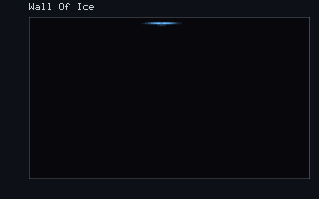 Wall Of Ice - Cold-vapour front animation