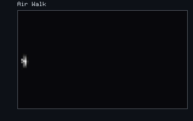 Air Walk - Advected air jet animation