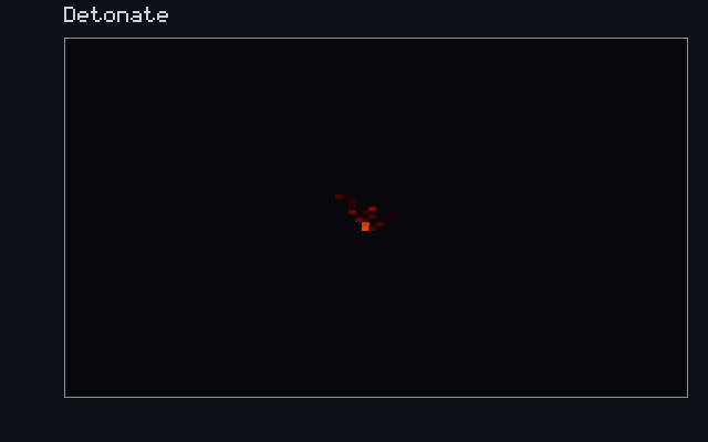 Detonate - Combustion field animation