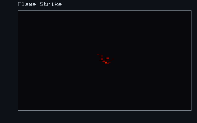 Flame Strike - Combustion field animation