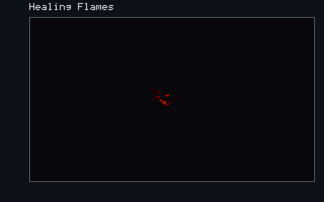 Healing Flames - Combustion field animation