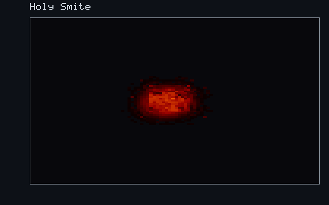 Holy Smite - Radial blast wave animation