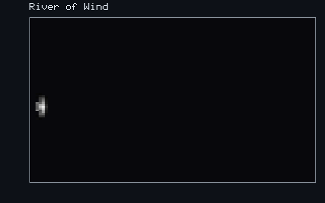 River of Wind - Advected air jet animation