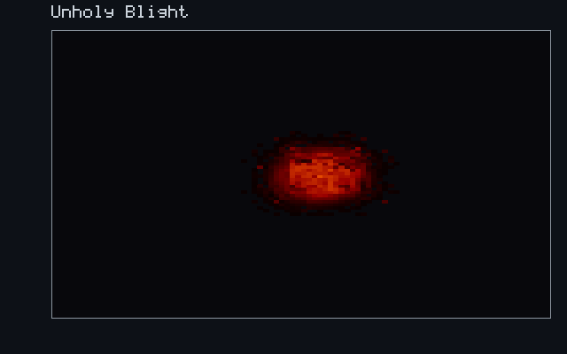 Unholy Blight - Radial blast wave animation